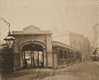 The old Market viewed from New Cross Street [demolished 1896]; Margate History 